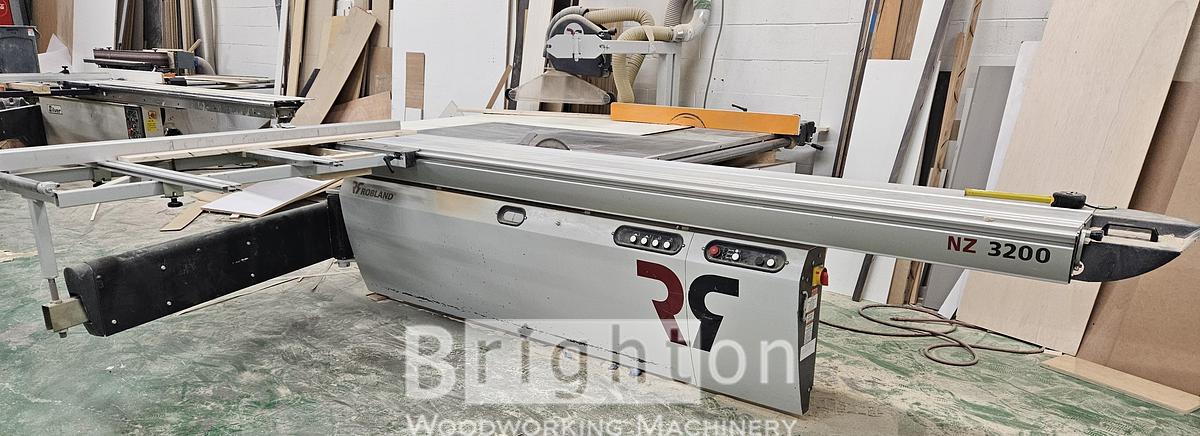 2017 Robland NZ 3200 used 10ft sliding table saw. #BM2753 - Image 3